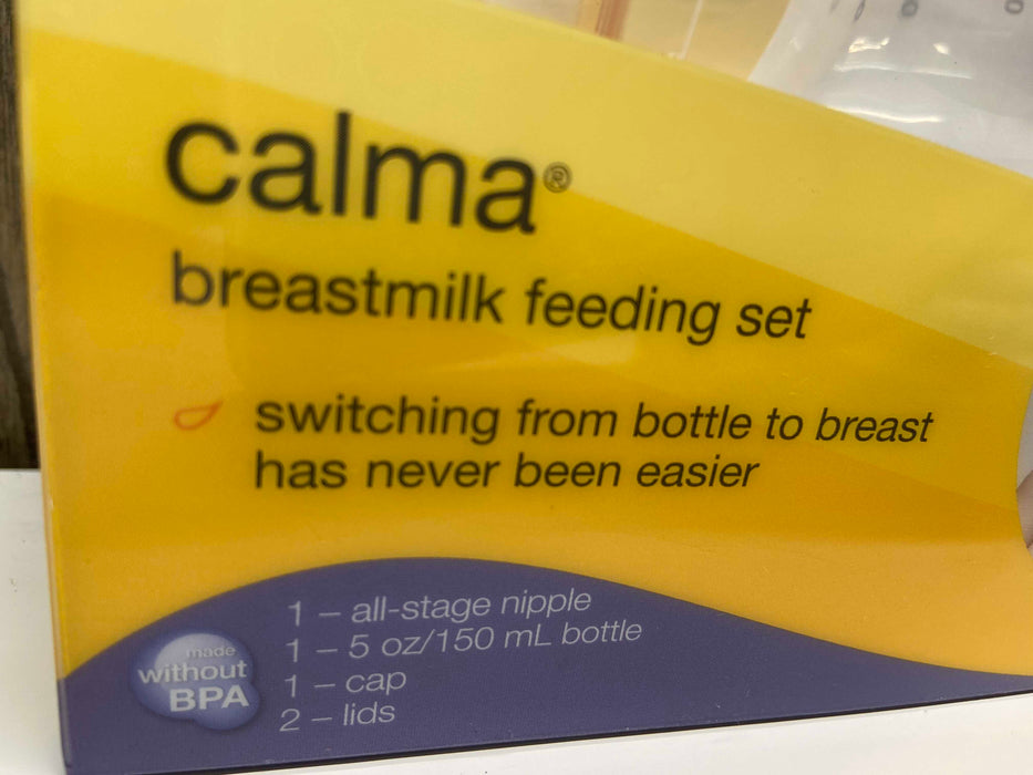 secondhand Medela Medela Calma Breast Milk Feeding Set, 5oz