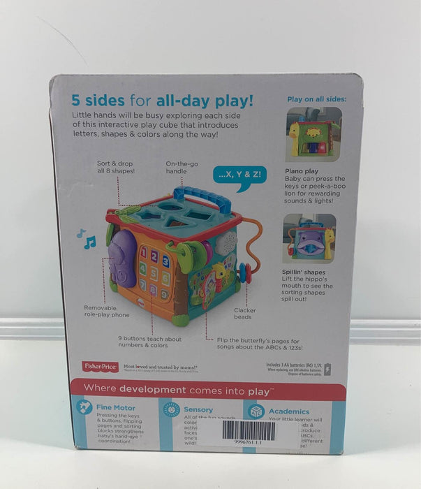 secondhand Fisher Price Play & Learn Activity Cube