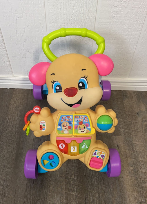 used Fisher Price Laugh & Learn Smart Stages Learn With Puppy Walker