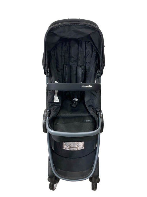 secondhand Evenflo Shyft Stroller, 2021, Onyx  Black