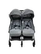 secondhand Mompush Lithe Double Stroller, 2021, Grey