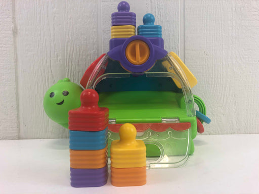 secondhand Fisher Price Little Stackers Sort 'n Spill Turtle