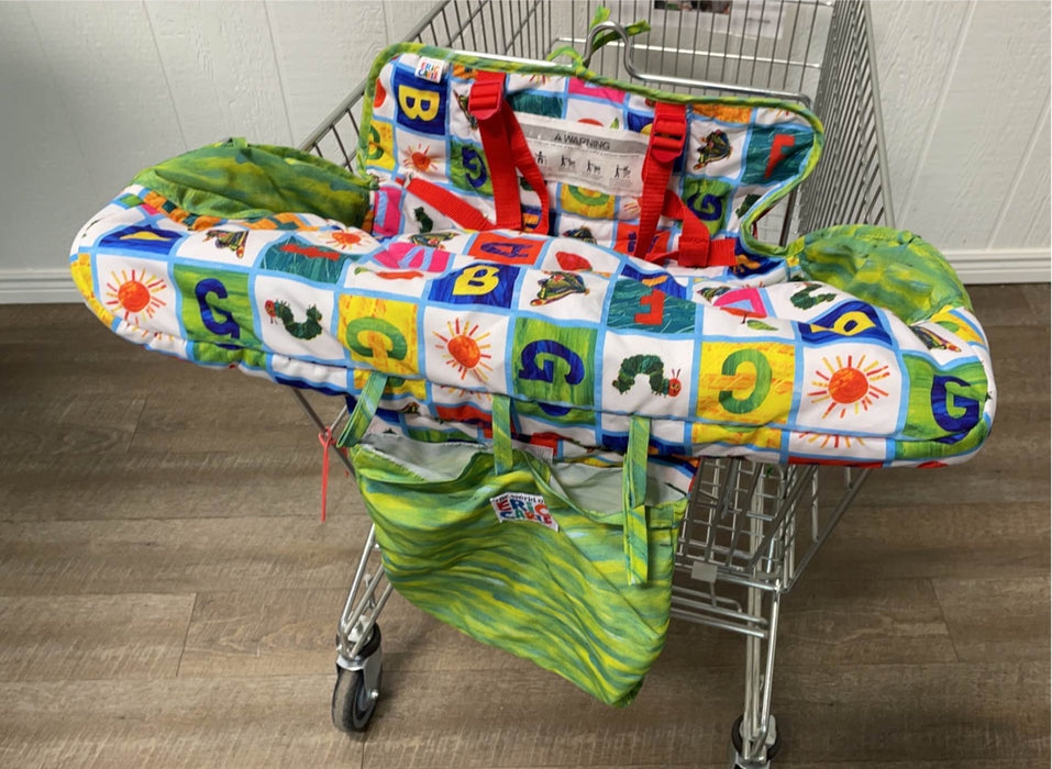 used Eric Carle Shopping Cart/High Chair Cover