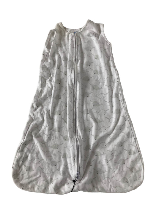 Shop Halo Cotton Sleepsack, white with gray narwhals , S at GoodBuy Gear