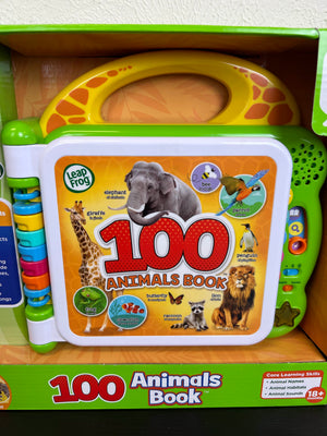 Leap Frog Learning Friends 100 Animals Book