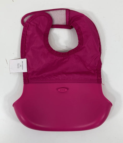 secondhand OXO Tot Roll Up Bib, Pink