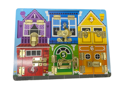 used Melissa & Doug Latches Board