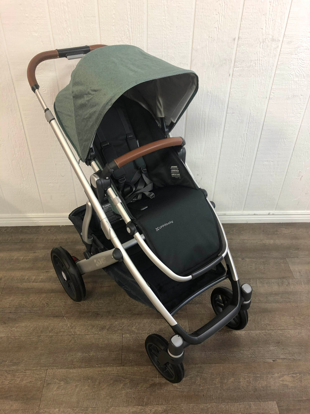 uppababy green melange UPPAbaby VISTA V2 Stroller, Emmett (Green Melange), 2020