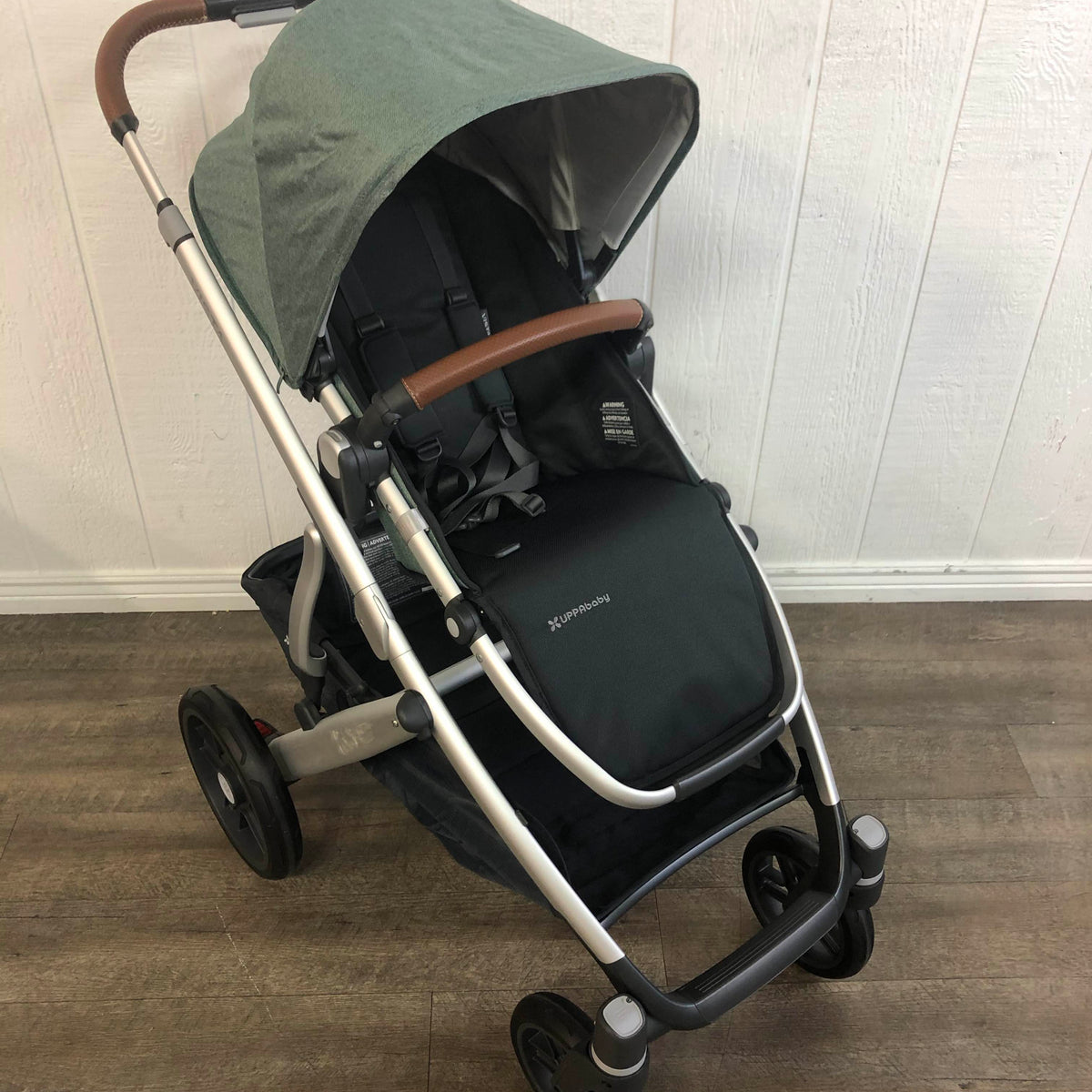 UPPAbaby VISTA V2 Stroller, Emmett (Green Melange), 2020