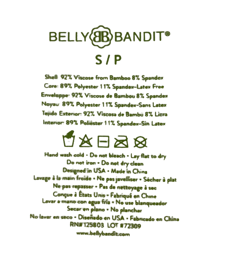 Belly Bandit Upsie Belly Pregnancy Support Band, Cream, Small (3138”)
