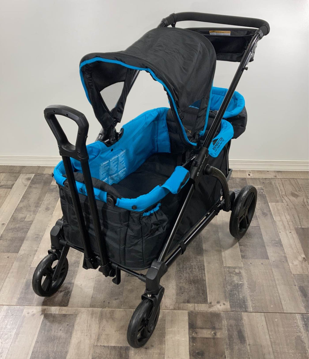 Baby Trend MUV Expedition 2-in-1 Stroller Wagon Pro, 2021, Ultra Marin