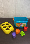 used Fisher Price Brilliant Basics Baby’s First Blocks