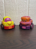 secondhand B. toys Pull Back Toddler Cars