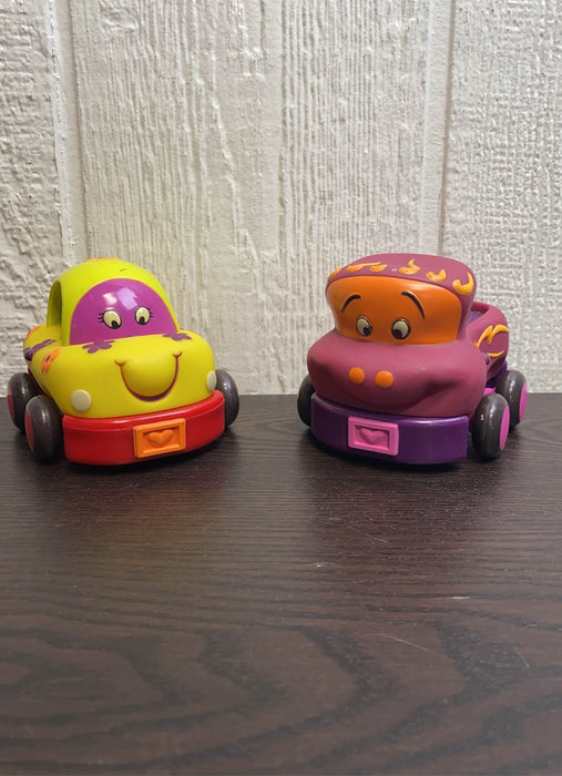 secondhand B. toys Pull Back Toddler Cars