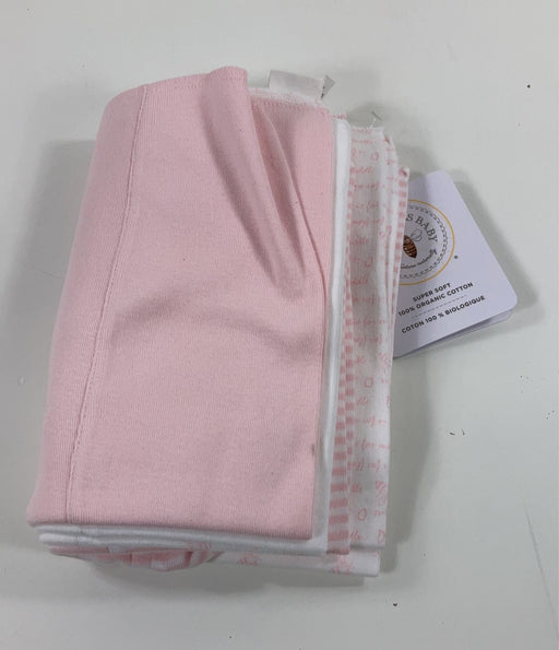 used Burt's Bees Baby Burp Cloths, 5-Pack