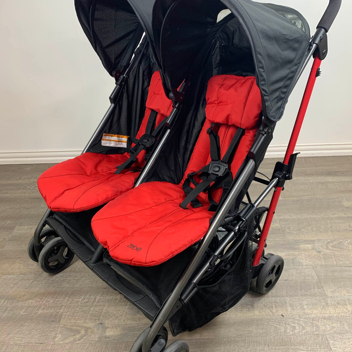 Babies R Us Zobo X2 Side By Side Stroller - Main Image