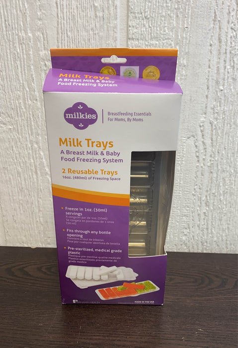 used Milkies Milk Trays for Breast Milk Storage