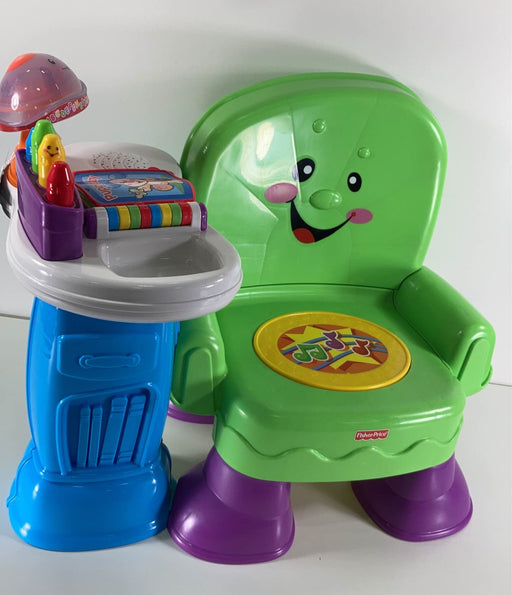 secondhand Fisher Price Laugh & Learn Song & Story Learning Chair