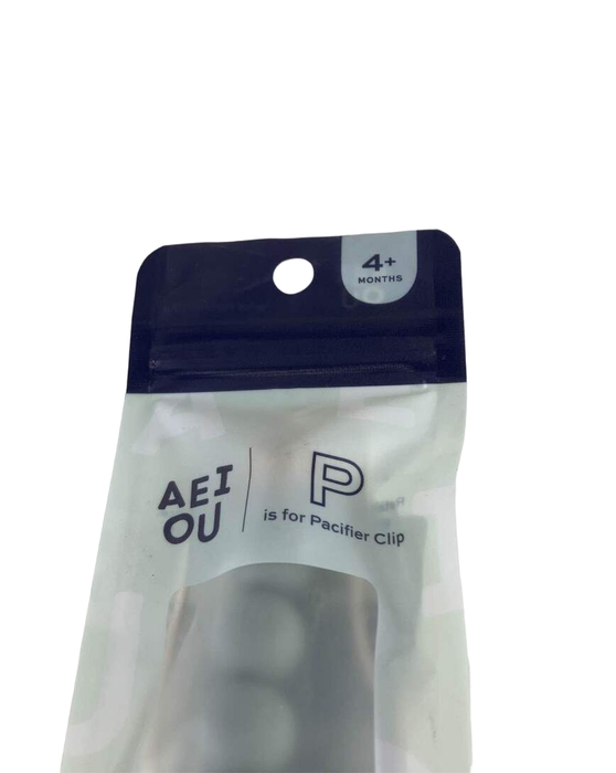 Shop AEIOU Silicone Pacifier Clip, Sage at GoodBuy Gear