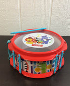 secondhand Fisher Price Rainforest Musical Band Drum Set