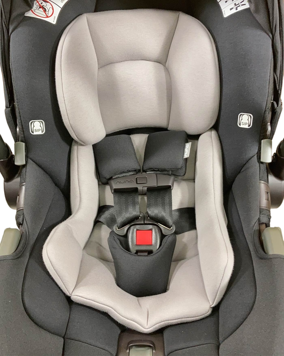 Nuna PIPA rx Infant Car Seat, Caviar, 2023