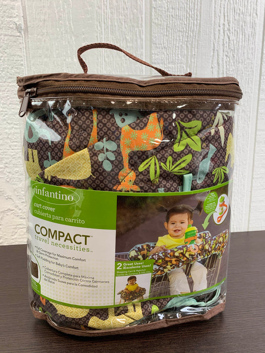 used Infantino Compact High Chair And Grocery Cart Cover