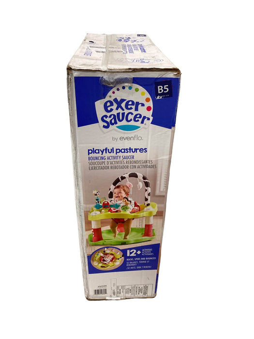 secondhand Evenflo ExerSaucer Fast Fold and Go Activity Center