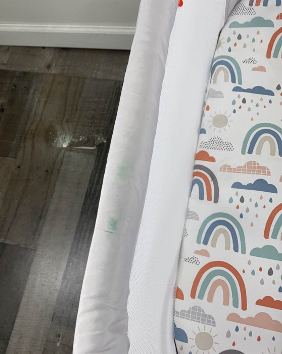 Shop Fisher Price Soothing View Bassinet, Rainbow Showers at GoodBuy Gear