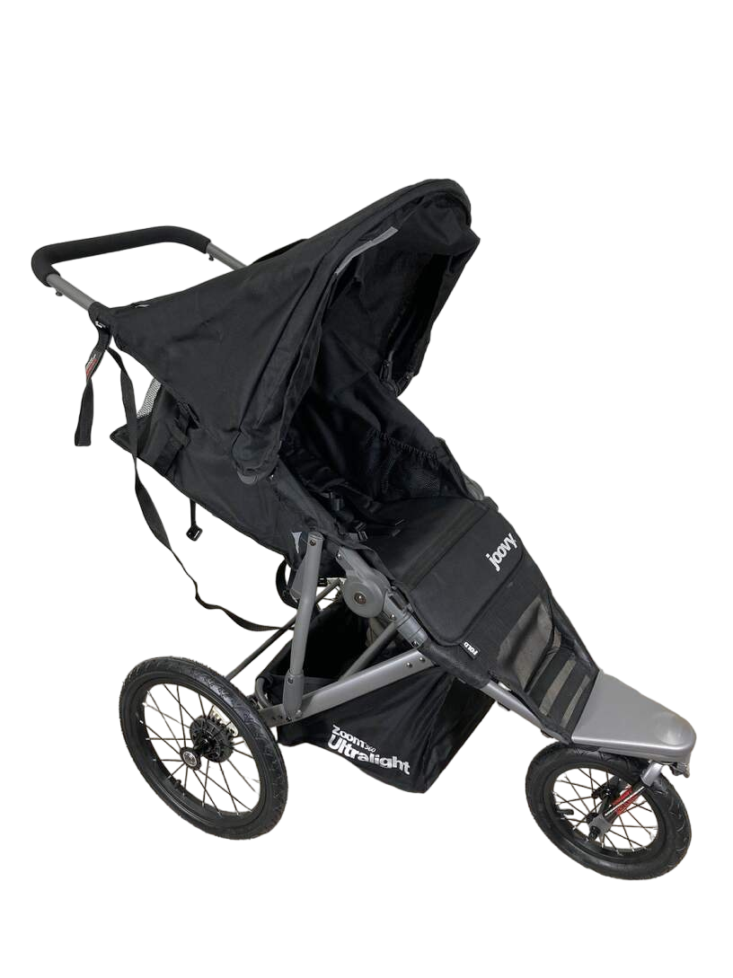 Joovy Zoom 360 Ultralight Jogging Stroller, 2022, Black