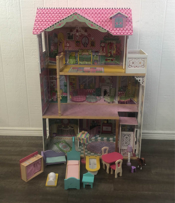 used KidKraft Annabelle Wooden Dollhouse