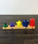 used Melissa & Doug Stack & Sort Board