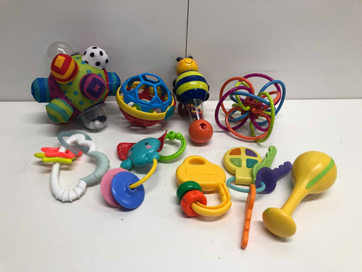 used BUNDLE Grasping Toys