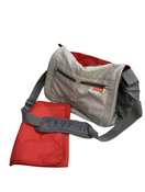 secondhand Skip Hop Via Messenger Diaper Bag, Platinum