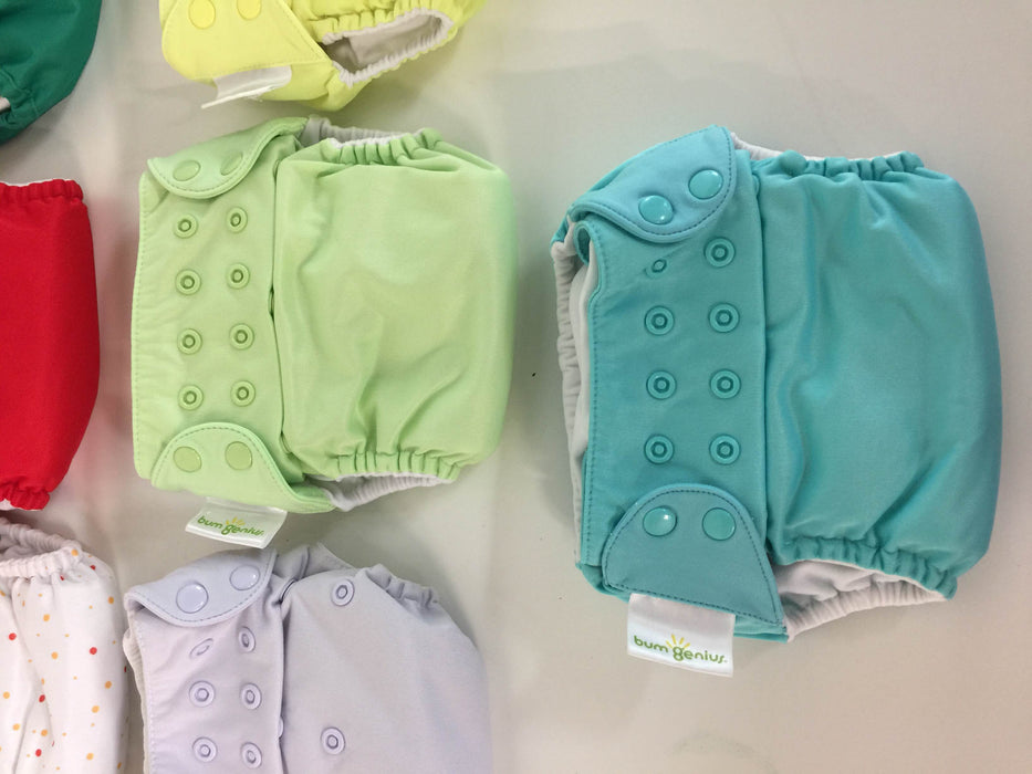 used BumGenius Elemental All-In-One Cloth Diapers