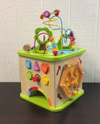 secondhand Hape Country Critters Wooden Activity Cube