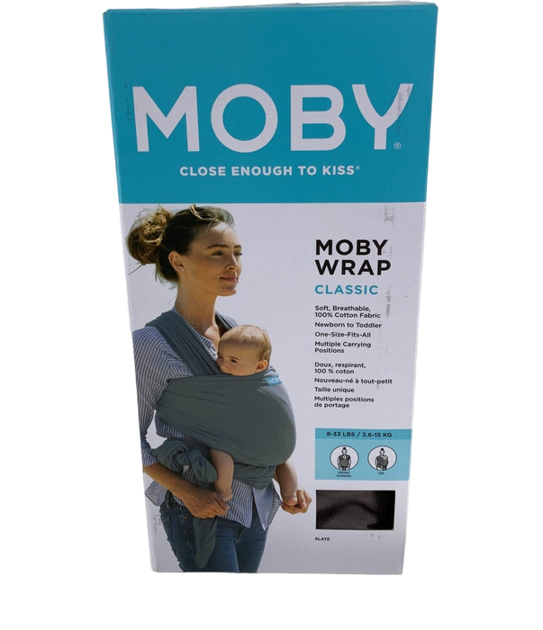Shop Moby Classic Wrap, Slate at GoodBuy Gear