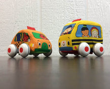 used Melissa & Doug Pull Back Toddler Cars