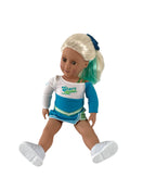 secondhand Our Generation By Battat 18” Fashion Doll, with American Girl Competition Cheer Outfit