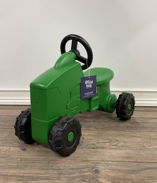 secondhand John Deere Foot to Floor Ride On Tractor Toy