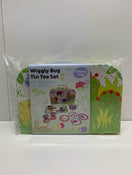 used Wobbly Jelly Tin Tea Set, Wiggly Bug