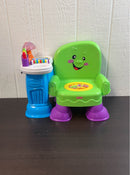 secondhand Fisher Price Laugh & Learn Song & Story Learning Chair