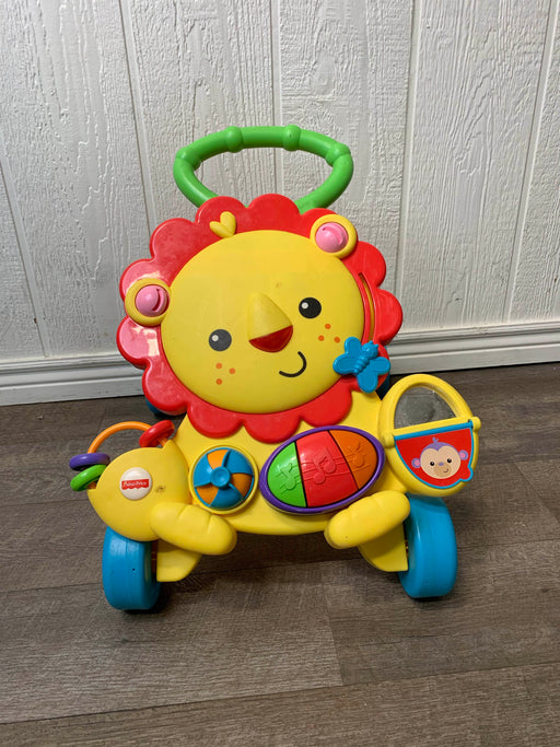 used Fisher Price Musical Lion Walker