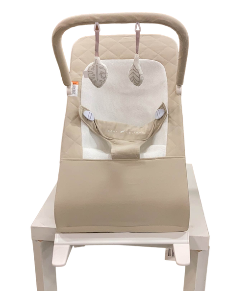 secondhand Baby Delight Go With Me Alpine Deluxe Portable Bouncer, Organic Oat