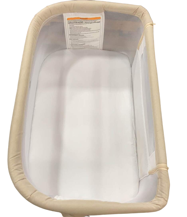 Shop Baby Delight Beside Me Dreamer Bassinet & Bedside Sleeper, Organic Oat at GoodBuy Gear