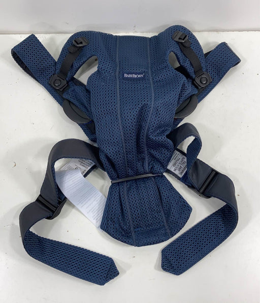 used BabyBjorn Baby Carrier Mini, Navy Blue 3D Mesh