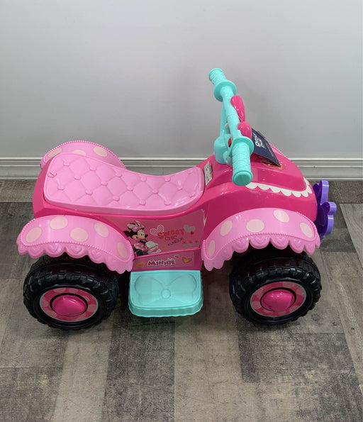 secondhand Kid Trax Minnie Mouse 6V Quad Ride On