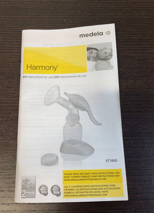 used Medela Harmony Manual Breast Pump