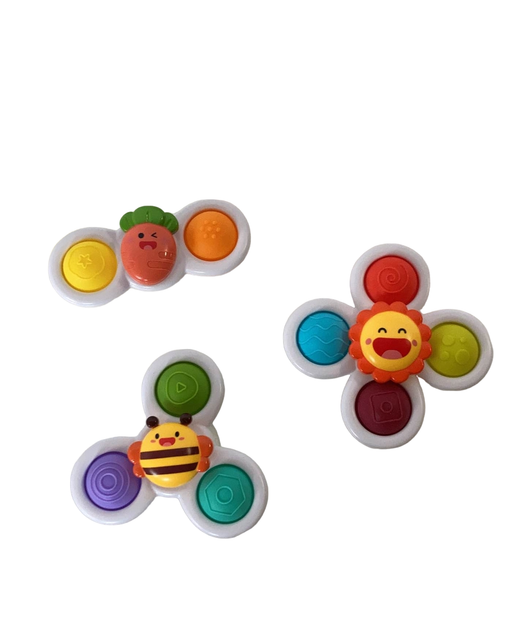 used Tohibee Suction Cup Spinner Toys