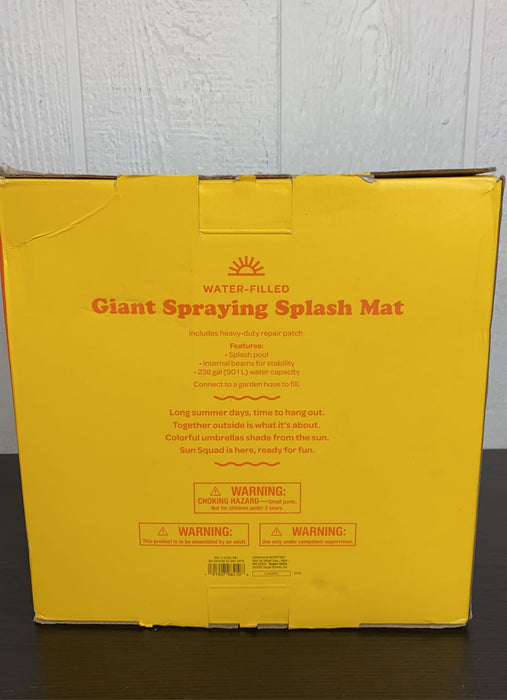 secondhand Sun Squad Giant Spraying Splash Mat