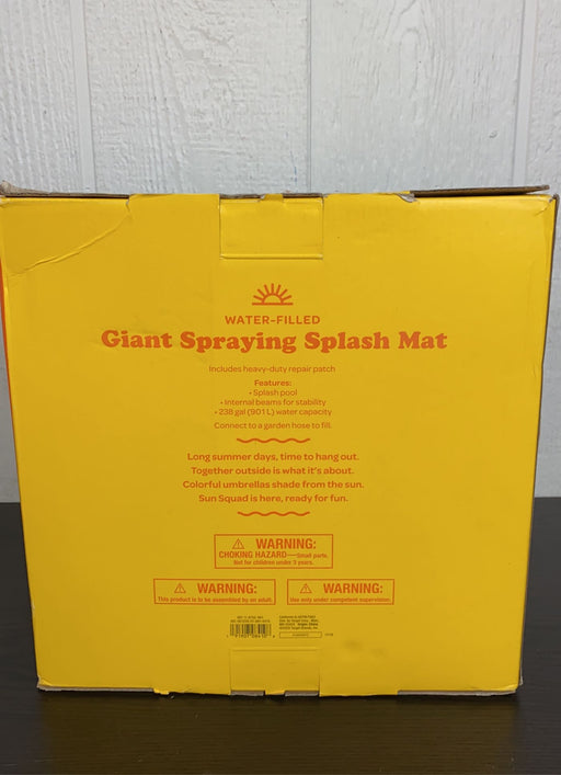 secondhand Sun Squad Giant Spraying Splash Mat